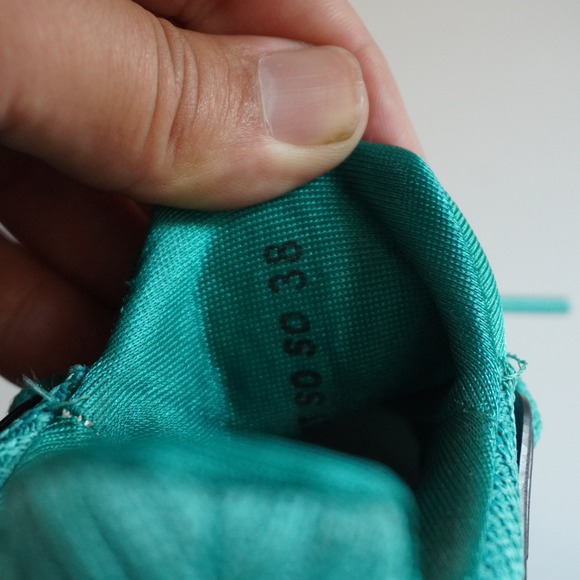 Teal Green Running Shoes Sneakers Just So Lightweight Athletic Size 7 (38) - Picture 2 of 13